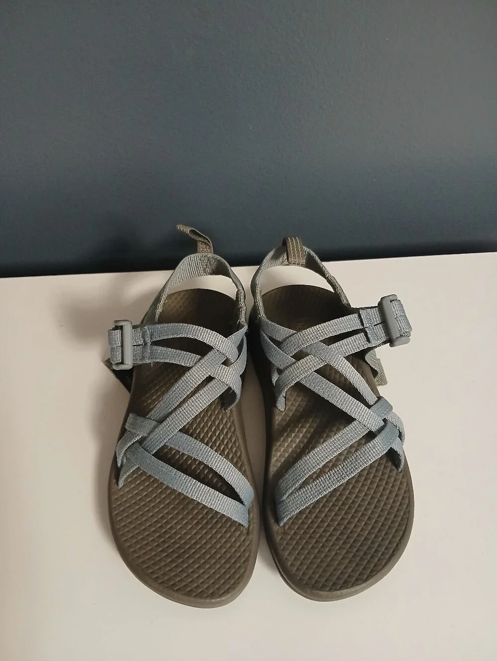 Youth Size 12 Blue Z Strap Chaco Sandal